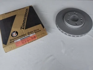 Zimmerman Front Left or Right Coated Disc Brake Rotor For MB A208 C208 W210 S210 - Picture 1 of 4