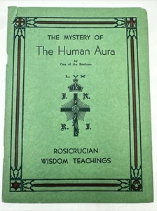 Das Geheimnis der menschlichen Aura Rosenkreuzer Weisheitslehren 1950 Limited Edition - Bild 1 von 9