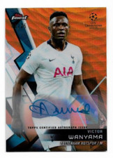 2018-19 TOPPS FINEST UEFA Champions League Auto Card : Victor Wanyama #03/25