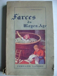 Fr Actress Estate-FARCES DU MOYEN AGE 1942 Medieval Comedies Rousseau Engravings - Picture 1 of 1