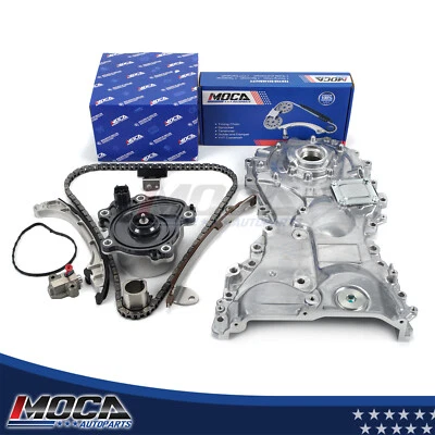 Kit de cadena de distribución bomba de agua de aceite para 13-18 Lexus ES300h Toyota Avalon Camry 2,5 L Foto 1 de 4