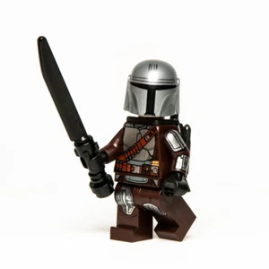LEGO Star Wars Mandalorian Minifigure (sw1258) Din Djarin Mando - Beskar Armor - Picture 1 of 7