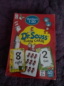 DR SEUSS FLASH CARD NUMBERS 1-20 NEW - Picture 1 of 2