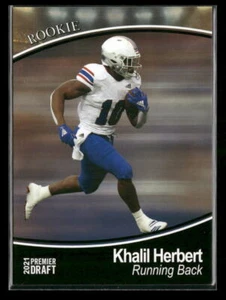 SAGE Premier Draft 2021 #174 Khalil Herbert Virginia Tech Hokies - Imagen 1 de 2