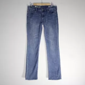 Madewell Rail Straight Jeans Womens Size 28 Low Rise Medium Wash Denim Y2k - Picture 1 of 10