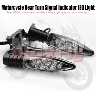 Luces LED intermitentes indicadores de señal de giro trasero aptos para F800GT F800R F800S F800ST Foto 1 de 4