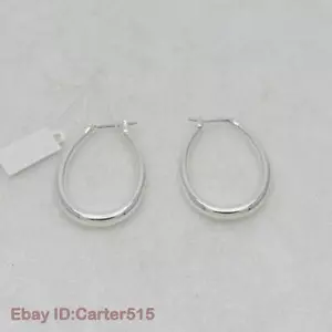 Pendientes colgantes enchapados en plata pulida alta joyería Premier Designs - Imagen 1 de 7
