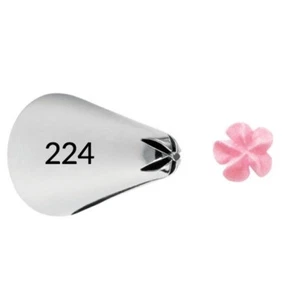 Wilton Small Drop Flower Decorating Tip No 224 Icing Nozzle - Not Carded - Picture 1 of 2