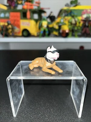 Figura Hood Hound SLICK Marrón y Blanco Brindle Pitbull Pitbull Perro Tonos 1 7/8" Foto 1 de 3
