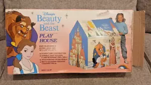 Vintage 1980s ERO Disney Beauty & The Beast Slumber Kids Tent Playhouse - Picture 1 of 13