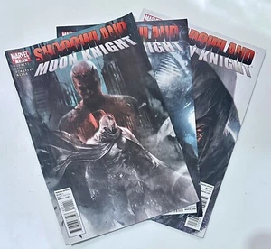 2010 SHADOWLAND: MOON KNIGHT #1 2 & 3 NM Complete Limited Series Set Lot Run - Picture 1 of 2