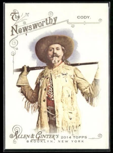Topps Allen & Ginter #88 Buffalo Bill Cody 2014 - Imagen 1 de 2