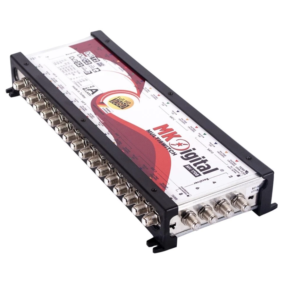 MK Digital MV-Series 17 Multiswitch a cascata per 8-24 partecipanti - Immagine 1 di 1