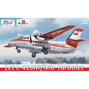 AMODEL 1467-01 Let L-410M/MU Turbolet Scale 1/144 - Airplane Plastic model kit - Picture 1 of 12