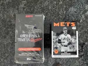 2021 ESPN Topps ONCE UPON A TIME IN QUEENS Collector’s Ed. New York Mets U Pick