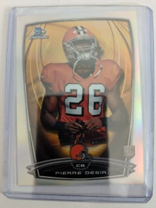 2014 Bowman Chrome Refractor - PIERRE DESIR RC #222 - CLEVELAND BROWNS 🏈 - Picture 1 of 1