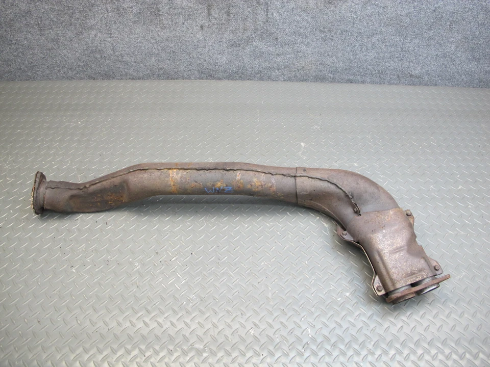🥇1985 NISSAN 300ZX Z31 VG30E NON TURBO A/T FRONT EXHAUST PIPE W SHIELD OEM - Image 1 of 4