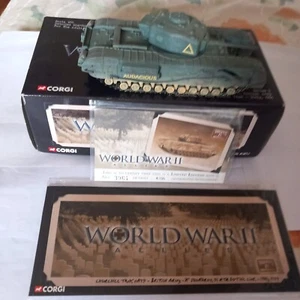 CORGI TOYS WORLD WAR II  ALLIES CHURCHILL II DIE CAST scala 1/50 - Foto 1 di 2