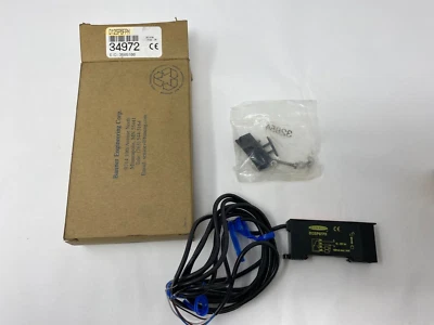 Banner D12SP6FPH High Power Plastic Fiber Optic Input 10-30 VDC PNP 2N (6.5 ft) - Image 1 of 4