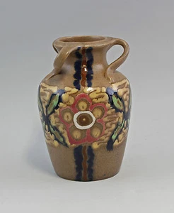 9145034-d Dreihenkelvase Gebauer Bürgel Jugendstil um 1920 H 22,5cm - Picture 1 of 1