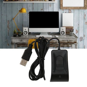 USB Fingerprint Reader Auto Identification Easy Operation 10 Fingers Capacity - Afbeelding 1 van 12