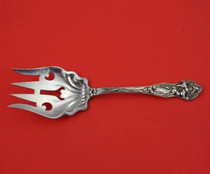 Lily by Watson Sterling Silver FIsh Serving Fork 7 3/4" Heirloom Silverware - Picture 1 of 3