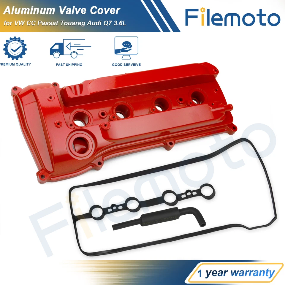Valve Cover w/ Gasket + Hose for 01-12 Toyota RAV4 Camry Highlander Scion 2.4L👍 - Image 1 of 4