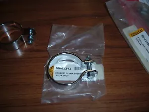 Emgo 80-62342 Short Exhaust Pipe Clamp - 1 3/4in. - Picture 1 of 2