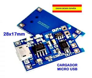 CARGADOR MINI USB ARDUINO PROYECTOS DYI ELECTRONICA COMPONENTES - Imagen 1 de 1
