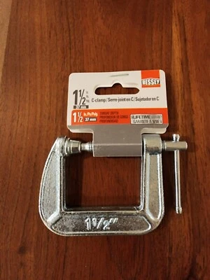 Bessey CM15 CM Series Light-Duty Drop Forged C-Clamp, 1-1/2" x 1-1/2" 💖 - Image 1 of 2