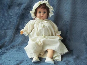 American Character Baby Sue Vtg 1948 Doll  16"  HP, Stuffed Vinyl Limbs - Picture 1 of 24