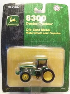Ertl Collectibles 8300 John Deere Metall Traktor 1:87 HO Maßstab Industriedepot_ - Bild 1 von 1
