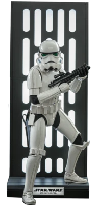 Star Wars STORMTROOPER With DEATH STAR ENVIRONMENT 1/6 Hot Toys Sideshow MMS736 - Immagine 1 di 4