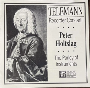 Telemann: Recorder Concerti: Parley Of Instruments (MHS, 1993) TCH - Picture 1 of 1
