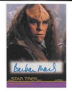 2008 Rittenhouse Star Trek film completo Barbara March firmato AUTO A69 Lursa - Foto 1 di 1