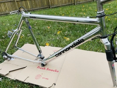 Bicicleta de montaña Cannondale F400 20” aluminio pulido Foto 1 de 4