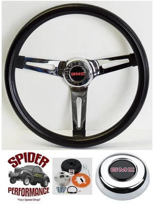 GMC S-15 1982-91 Jimmy GMC S-15 camioneta volante 13 1/2" muscle car cromado Foto 1 de 4