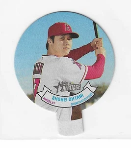 2019 Topps Heritage CANDY LID Shohei Ohtani Los Angeles Angels 17 Retail Insert - Bild 1 von 2