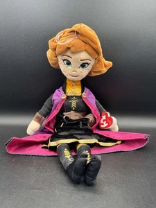 Beanie Babies Collection 2019 Frozen 2 Anna Princess Disney Sparkle Plush 16” - Picture 1 of 5