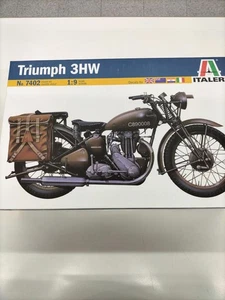 Italeri 1/9Ww.Ii British Army Military Bike Triumph 3Hw 7402 - Picture 1 of 3