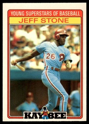 1986 Topps Kay-Bee Young Superstars JEFF STONE #30 FREE Ship! - Image 1 of 2