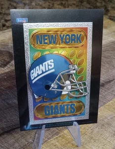 1994 NFL Holochrome Vending Helmet Sticker REFRIGERATOR MAGNET / New York Giants - Picture 1 of 1