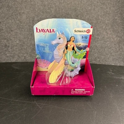 Bayala Schleich Mermaid on Unicorn Sea Unicorn Toy Figurine 70557 - Image 1 of 4