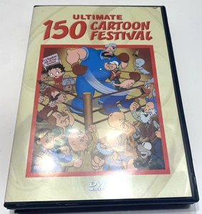 Ultimate 150 Cartoon Festival  DVD 150 Classic Cartoons - Imagen 1 de 4