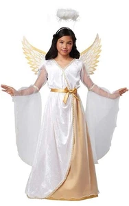 GUARDIAN ANGEL CHILD GIRLS FANCY DRESS CHRISTMAS COSTUME - Bild 1 von 2