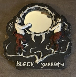 Vintage 1999 Black Sabbath World Tour Carnival Mirror Ozzy Osbourne - Picture 1 of 2