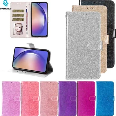 Case for Google Pixel 10 9 8 7 6 8A 7A 9A Glitter Flip Wallet Case Phone Cover - Image 1 of 4
