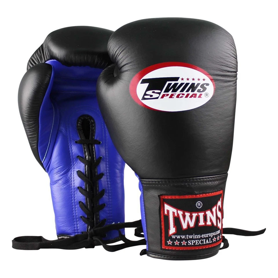Twins Special Boxing Gloves Made in Cow Hide Leather. - Image 1 of 1