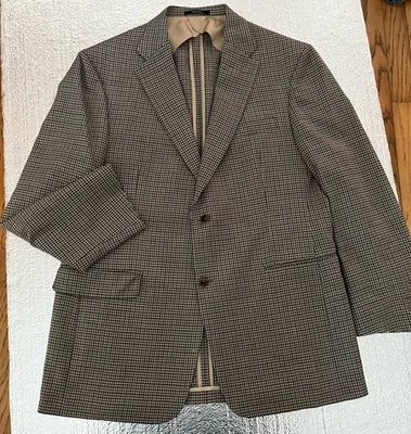 Austin Reed Sports Coat Men’s Size 42R Blue Plaid Blazer By Dillards Suit Jacket - Image 1 of 4