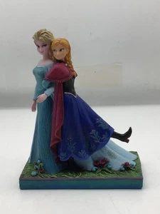 Jim Shore Walt Disney Showcase Collection Sisters Forever Elsa & Anna Frozen - Picture 1 of 9